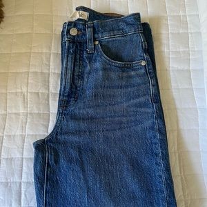 Madwell The Perfect Vintage Wide-leg medium wash jeans: